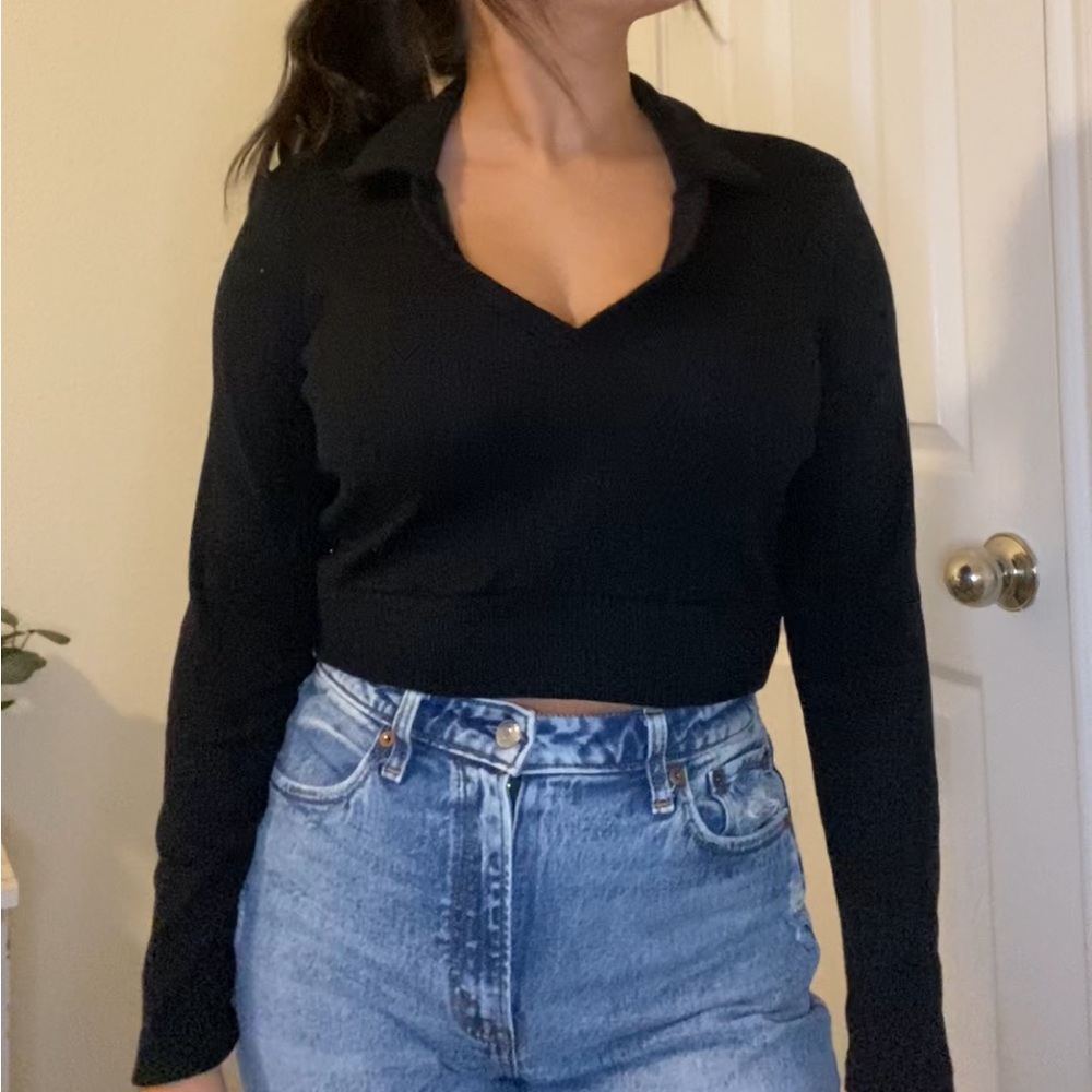 Altar’d State Cropped Long Sleeve